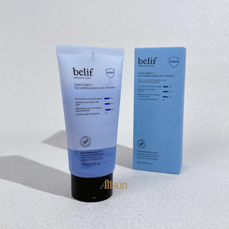 Belif Super Knights Hy-Soothing Vegan Pack Cleanser